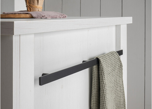 Köögisaar FLORNEZ valge mänd / mänd, 161x77xH92 cm