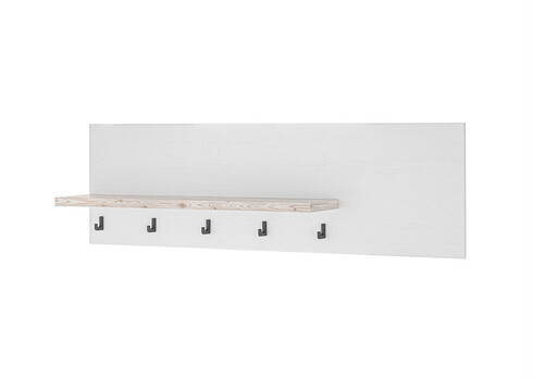 Köögiriiul FLORENZ valge mänd / mänd, 130x20xH40 cm