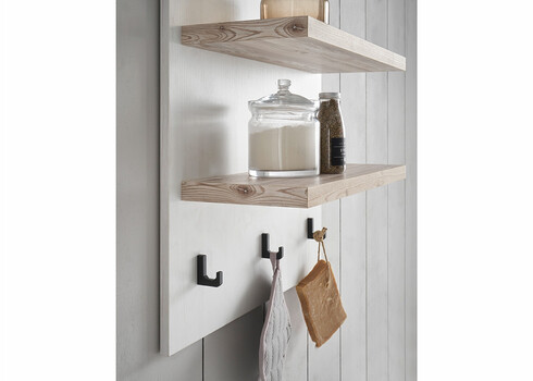 Köögiriiul FLORENZ valge mänd / mänd, 60x20xH65 cm