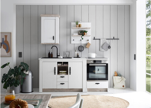 Köögiriiul FLORENZ valge mänd / mänd, 60x20xH65 cm