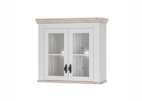 Köögikapp FLORNEZ valge mänd / mänd, 92x34xH85 cm