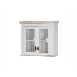 Köögikapp FLORNEZ valge mänd / mänd, 92x34xH85 cm