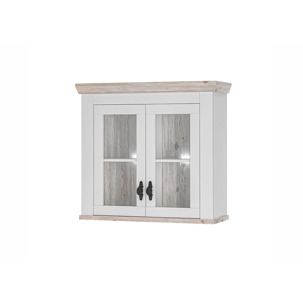 Köögikapp FLORNEZ valge mänd / mänd, 92x34xH85 cm