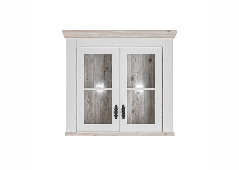 Köögikapp FLORNEZ valge mänd / mänd, 92x34xH85 cm