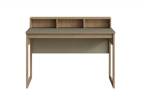 Kirjutuslaud STRANDA hallikasroheline / tamm, 120x60xH91 cm