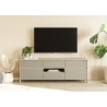 Tv-alus STRANDA hallikasroheline / tamm, 164x39xH58 cm