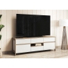 Tv-alus STRANDA valge / tamm, 164x39xH58 cm