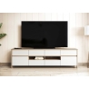 Tv-alus STRANDA valge / tamm, 193x39xH58 cm
