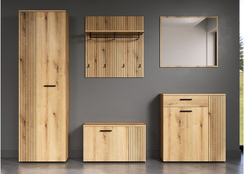 Jalatsikapp PURE BLISS tamm, 60x36xH49 cm