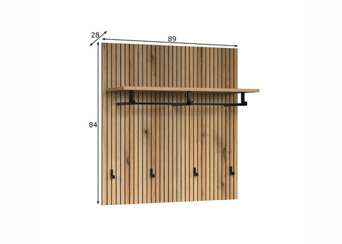 Seinanagi PURE BLISS tamm, 80x28xH84 cm
