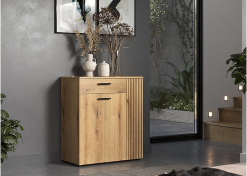 Kummut PURE BLISS tamm, 80x36xH89 cm