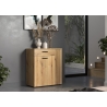 Kummut PURE BLISS tamm, 80x36xH89 cm