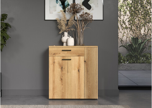 Kummut PURE BLISS tamm, 80x36xH89 cm