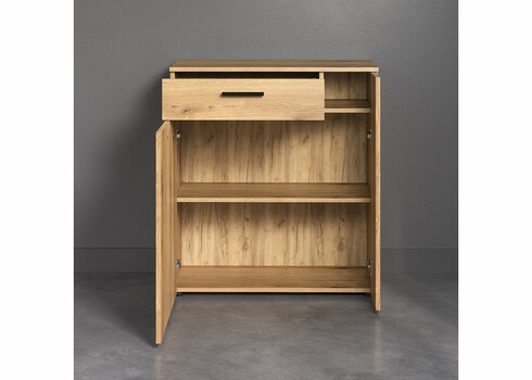 Kummut PURE BLISS tamm, 80x36xH89 cm