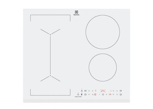 Int.induktsioon plaat, Electrolux, 60cm, valge