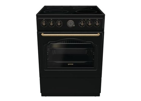 Keraamiline pliit, Gorenje, 60cm, retro black