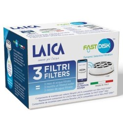 Veefilter Fast Disk 3-pakk, Laica