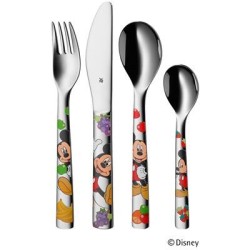 Laste söögiriistade komplekt, WMF 4-osaline, Mickey Mouse