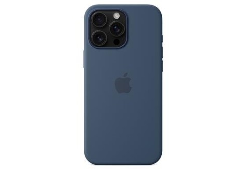 iPhone16 Pro Max Silicone Case with MagSafe - Denim