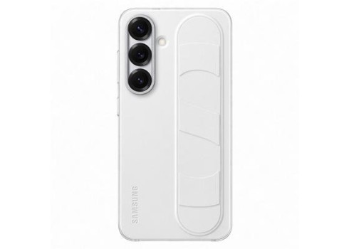 Galaxy S25 Standing Grip Case, valge