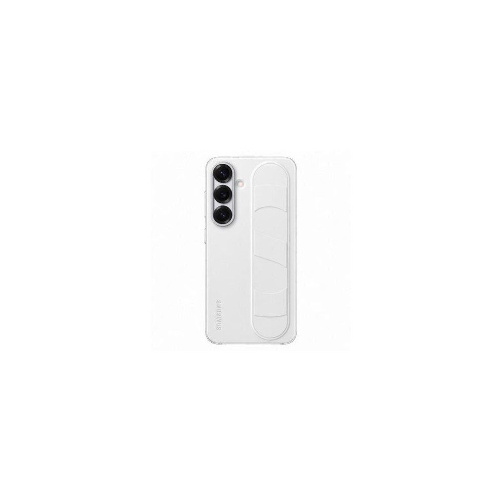 Galaxy S25 Standing Grip Case, valge