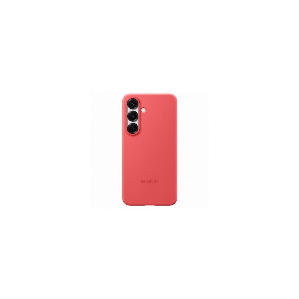 Galaxy S25 Silicone Case, punane