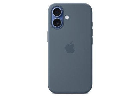 iPhone 17 Silicone Case with MagSafe, Anchor Blue