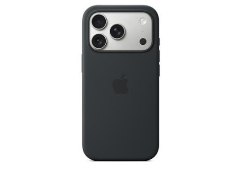 iPhone 17 Pro Silicone Case with MagSafe, Black