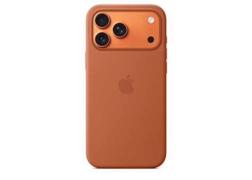 iPhone 17 Pro Max Silicone Case with MagSafe, Terra Cotta
