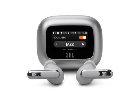 Täielikult juhtmevabad kõrvaklapid JBL Live Beam 3, hõbe