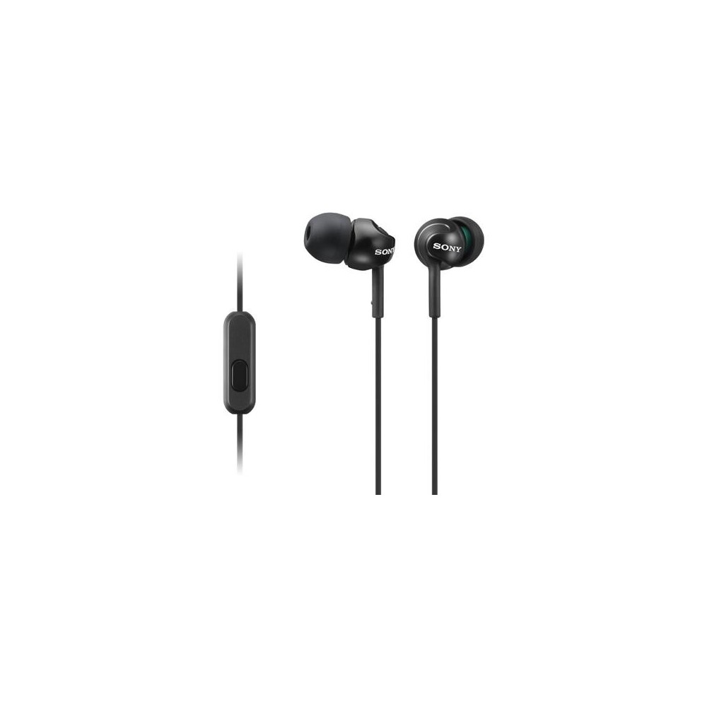 Kõrvaklapid Sony, in-ear+mikr. must