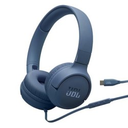 Kõrvaklapid JBL T520C, kõrva pealsed, blue