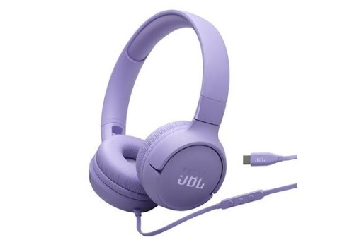 Kõrvaklapid JBL T520C, kõrva pealsed, lilla