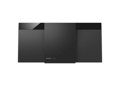 Muusikakeskus Panasonic, õhuke, BT-CD-USB, must