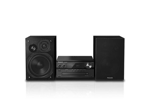 Muusikakeskus Panasonic, BT,CD,USB DAC, 120W, must