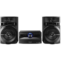 Mini muusikakeskus Panasonic CD,BT, 300W, must