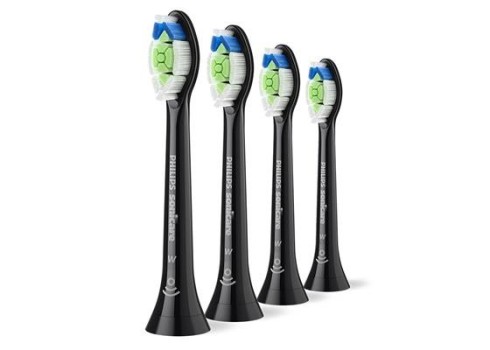 Hambaharja otsik 4tk, Philips DC, must