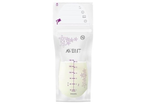 Philips Avent Rinnapiima säilituskotid 180ML, 25pcs