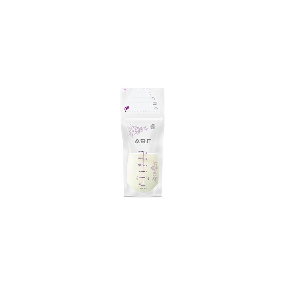 Philips Avent Rinnapiima säilituskotid 180ML, 25pcs