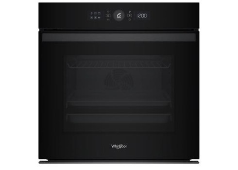 Whirlpool, 73l, pürolüütiline puhastus, must - integreeritav ahi