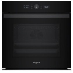 Whirlpool, 73l, pürolüütiline puhastus, must - integreeritav ahi