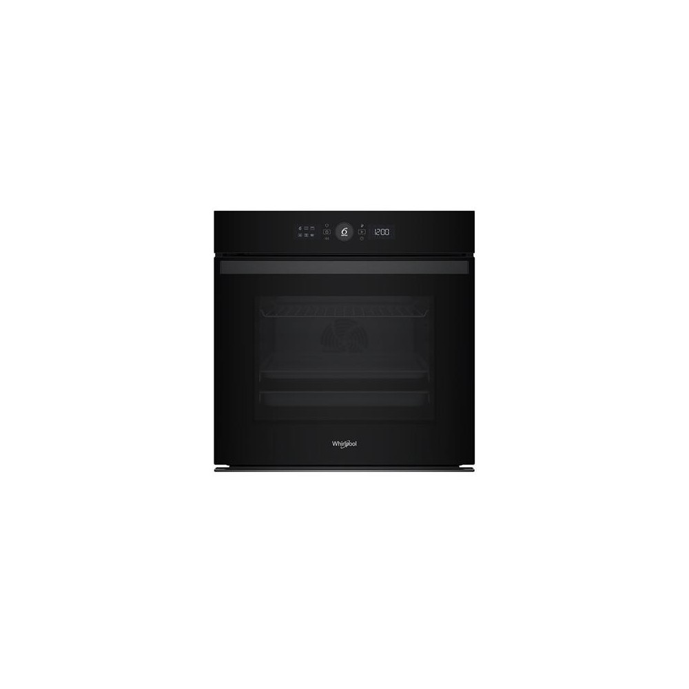 Whirlpool, 73l, pürolüütiline puhastus, must - integreeritav ahi