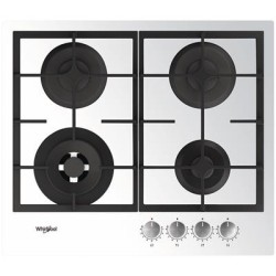 Int.gaasiplaat Whirlpool, 4x, valge