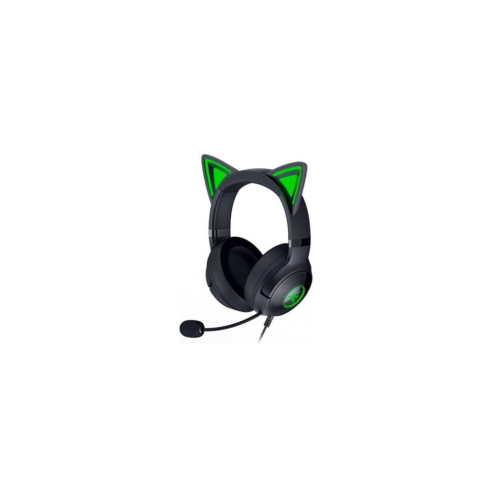 Peakomplekt Razer Kraken Kitty V2, must