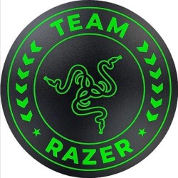 Tarvik Razer põranda matt, must-roheline
