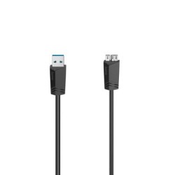 Cable Hama Micro-USB-USB-A, USB 3.0, 5 Gbps, 1.50m