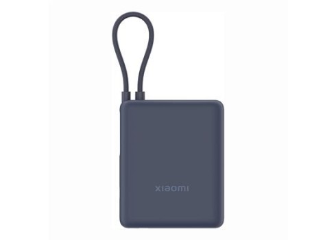 Power bank Xiaomi 10000mAh 33, Integrated cable, Ice Blue