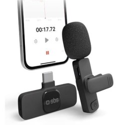 Microphone SBS with Type-C receiver, Black