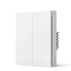 Aqara Smart Wall Switch H1 No Neutral, Double Rocker