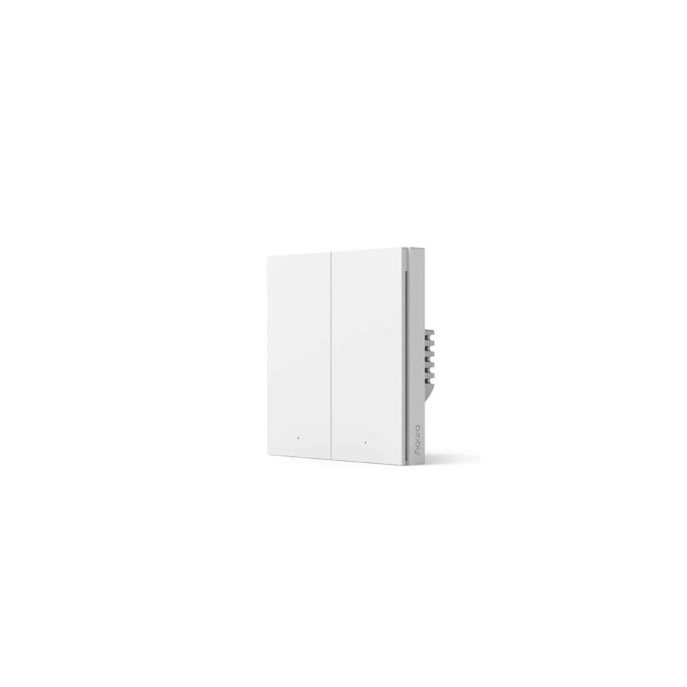 Aqara Smart Wall Switch H1 No Neutral, Double Rocker
